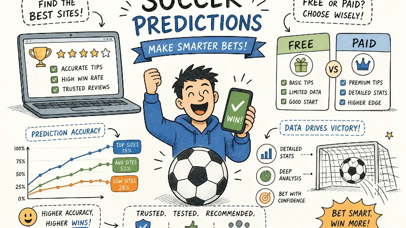 Best Soccer Prediction Sites in 2026: Free and Paid